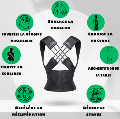 Dossana | Redresseur de Dos à Action Immédiate